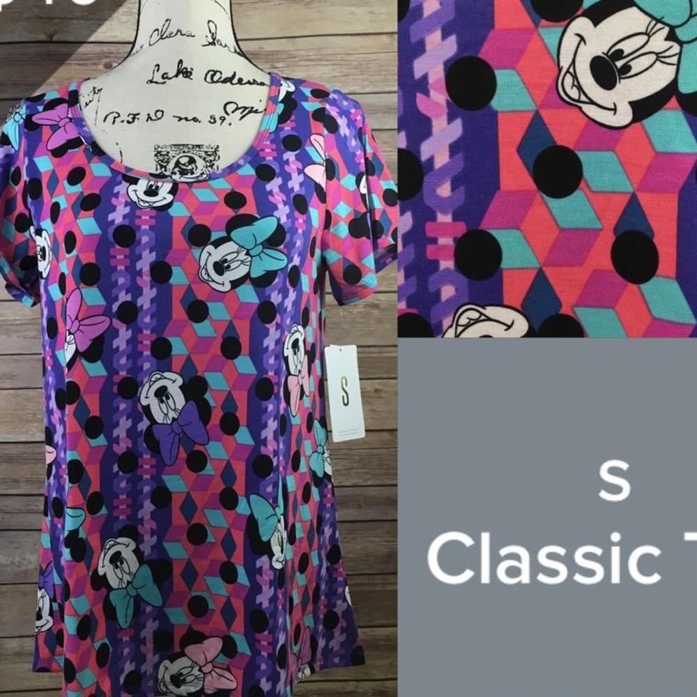 Small Lularoe Disney Classic T